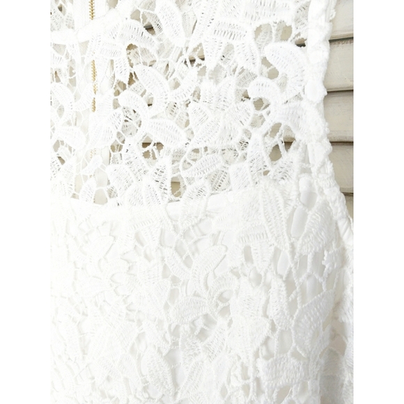 NWT NANETTE LEPORE  TEXTURED SLEEVELESS LILACE TOP - Picture 2 of 7